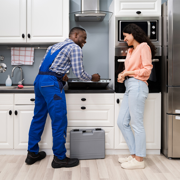 can you provide an estimate for cooktop repair before beginning any work in Middleville